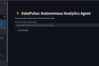DataPulse: Autonomous Data Analytics Agent
