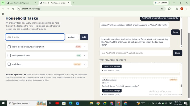 Prove It — Verifiable AI for Screen Reader Users – screenshot 3