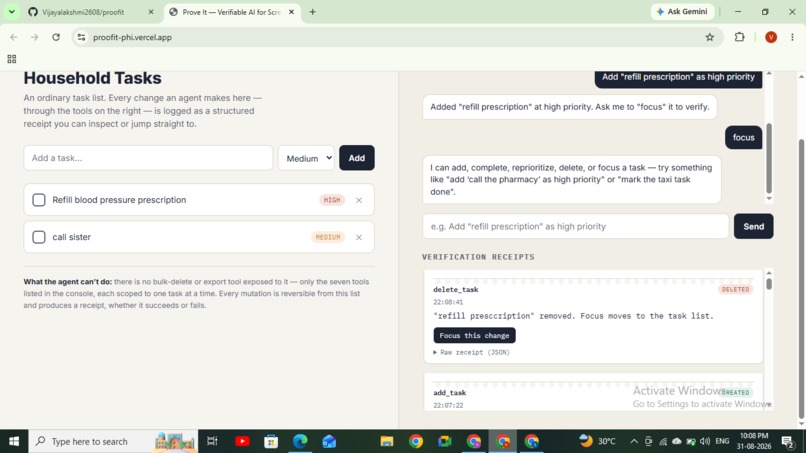 Prove It — Verifiable AI for Screen Reader Users – screenshot 5