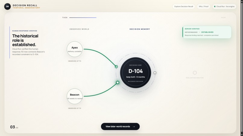 Decision Recall – screenshot 5