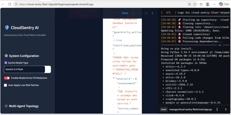 CloudSentry AI Fleet – screenshot 6
