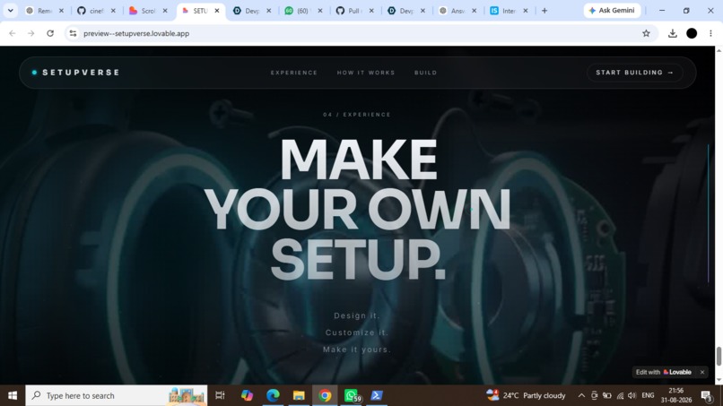 Setupverse – screenshot 4