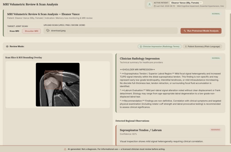 AI Clinical Copilot – screenshot 1