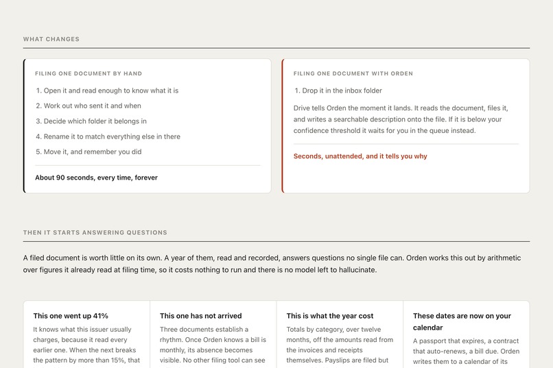 Orden: Drive intelligence – screenshot 2