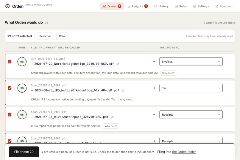 Orden: Drive intelligence – screenshot 6