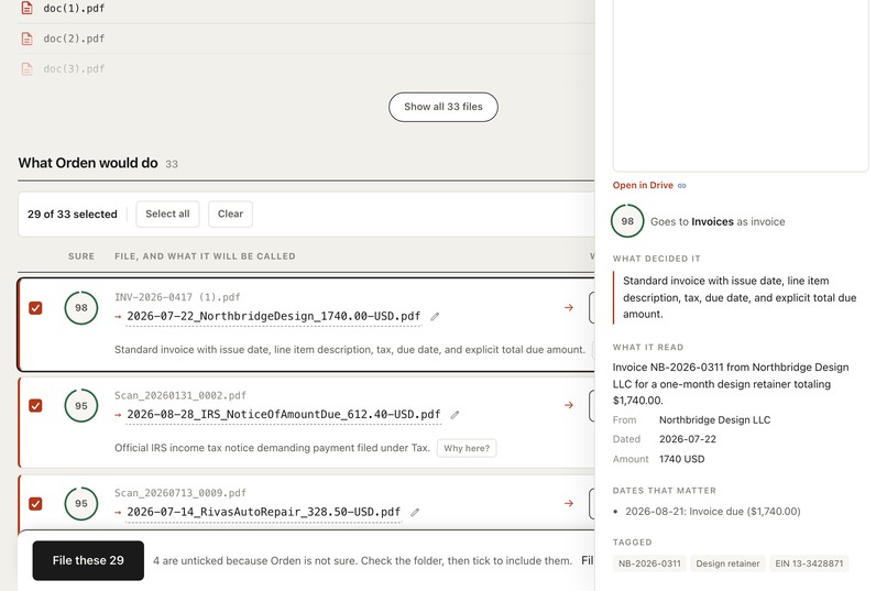 Orden: Drive intelligence – screenshot 8
