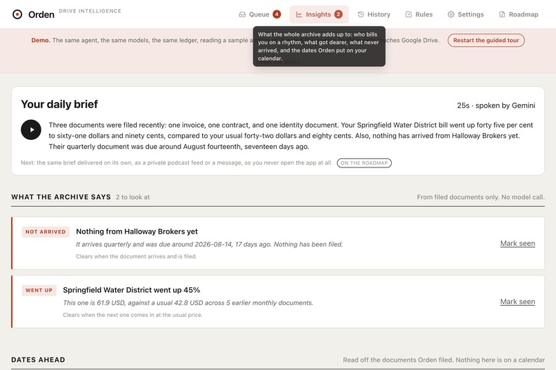 Orden: Drive intelligence – screenshot 9