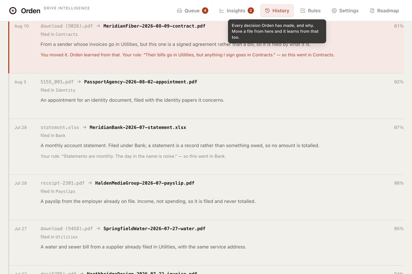 Orden: Drive intelligence – screenshot 12