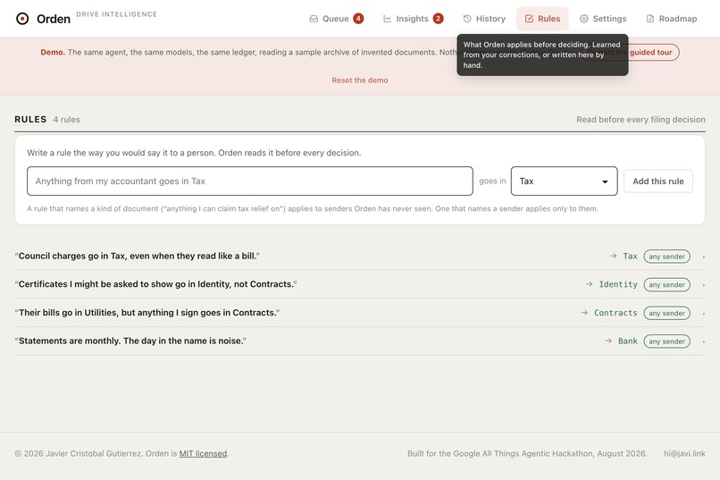 Orden: Drive intelligence – screenshot 13