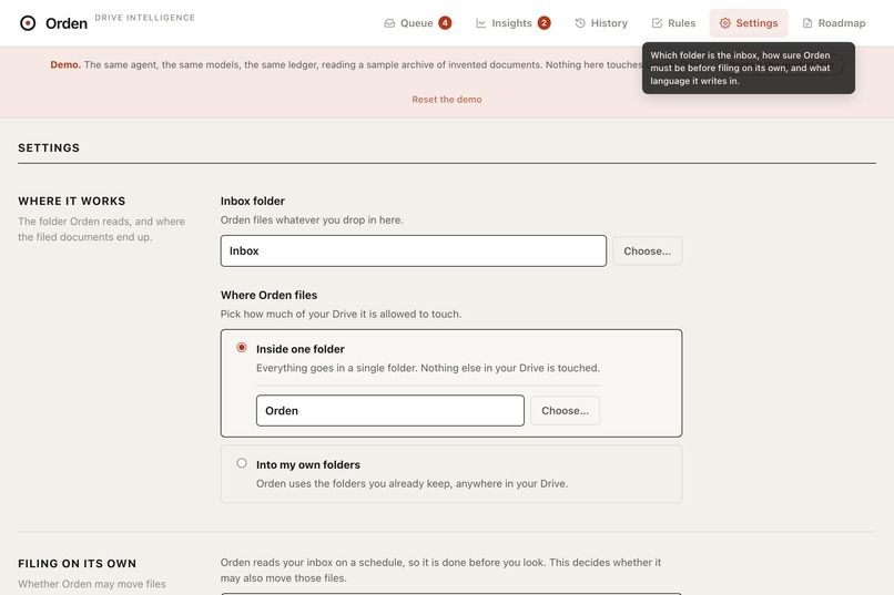 Orden: Drive intelligence – screenshot 14