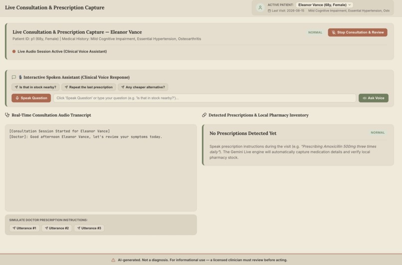 AI Clinical Copilot – screenshot 2