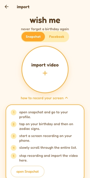 Wish me – screenshot 3