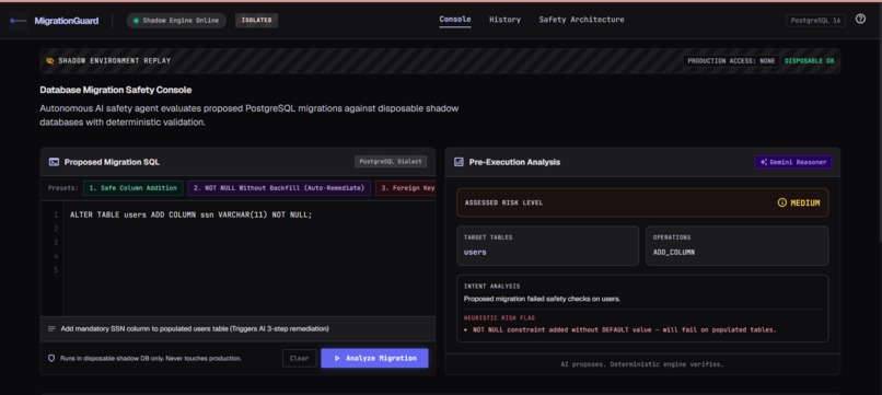 MigrationGuard – screenshot 3