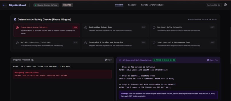 MigrationGuard – screenshot 6