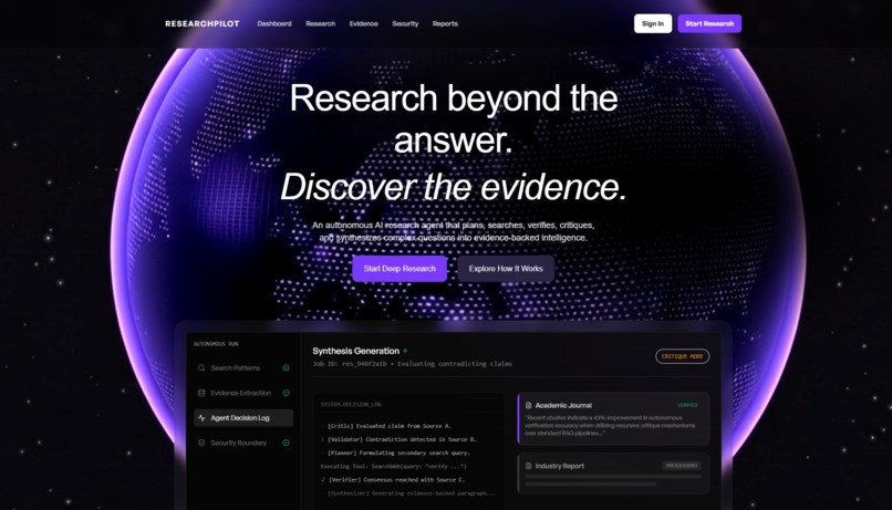 ResearchPilot  – screenshot 5