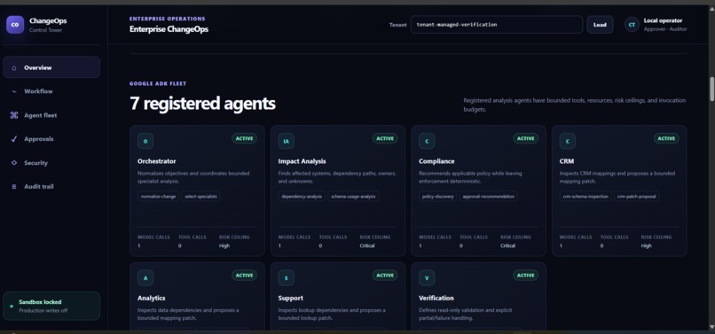 Enterprise ChangeOps – screenshot 5