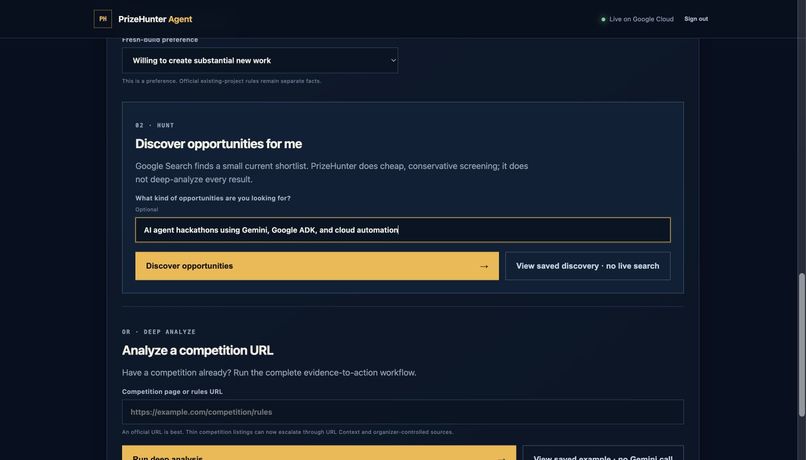 PrizeHunter Agent – screenshot 2