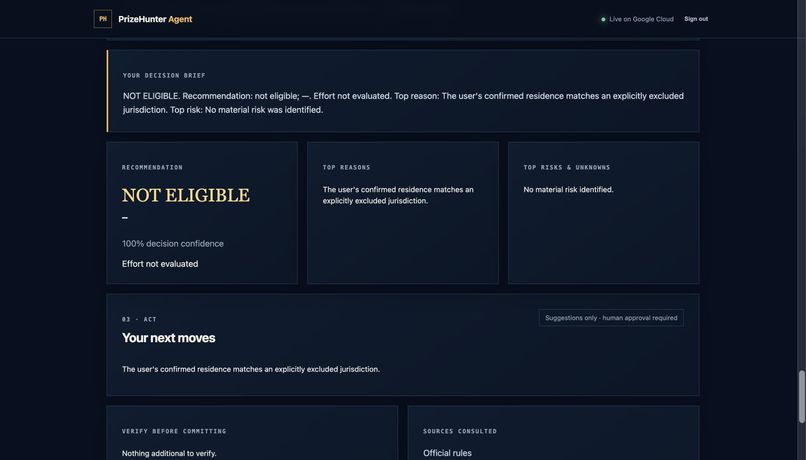PrizeHunter Agent – screenshot 7