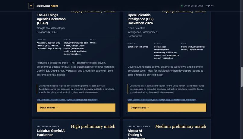 PrizeHunter Agent – screenshot 3