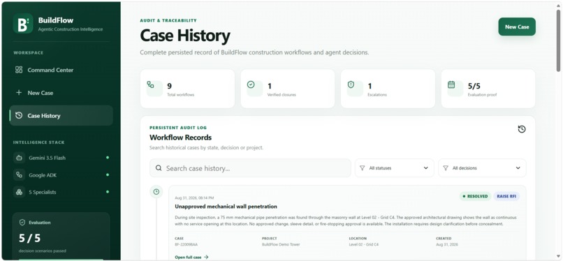 BuildFlow Agent – screenshot 1