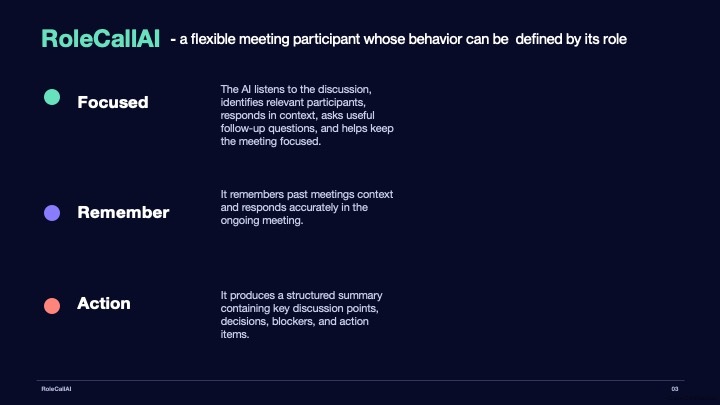 RoleCall Voice AI – screenshot 7