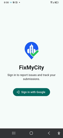 FixMyCity – screenshot 2