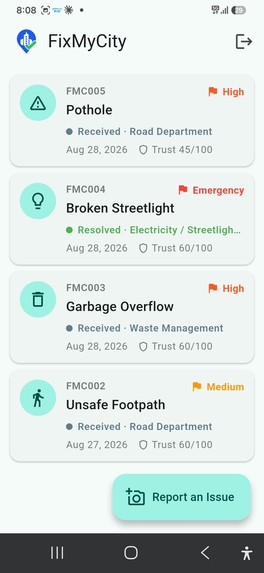 FixMyCity – screenshot 3