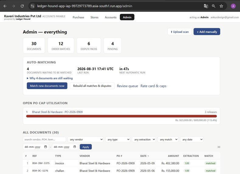 Ledger Hound – screenshot 3