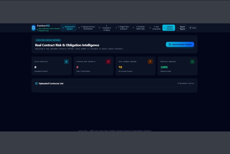 ContractIQ — Smart Contract Intelligence – screenshot 1