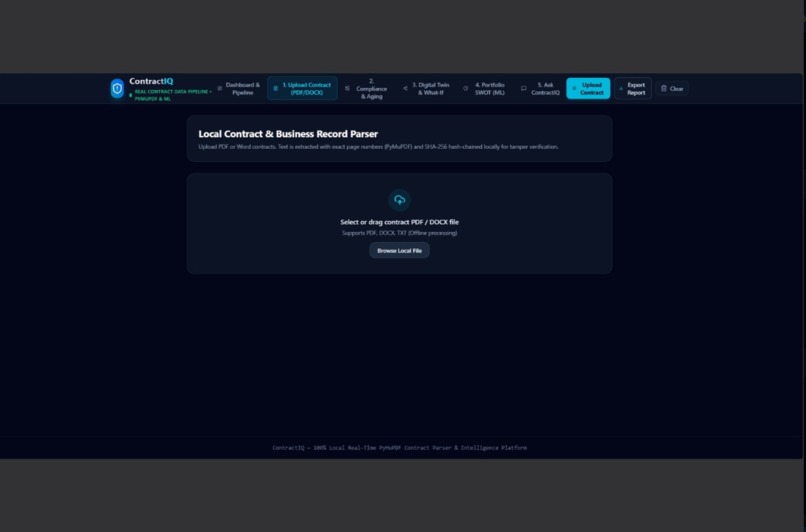 ContractIQ — Smart Contract Intelligence – screenshot 2
