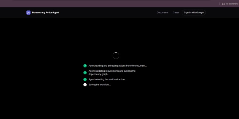 Bureaucracy Action Agent – screenshot 4