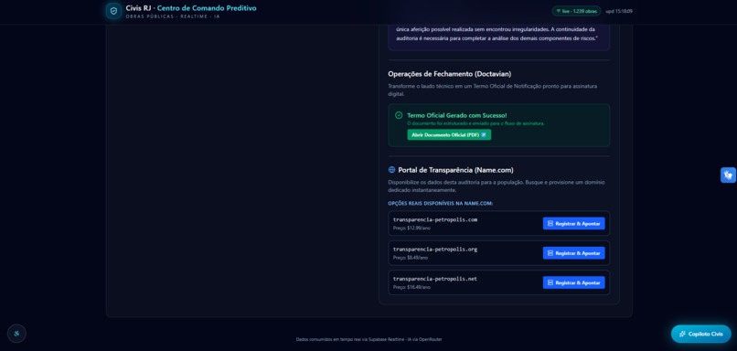 Civis RJ - Predictive Command Center – screenshot 5