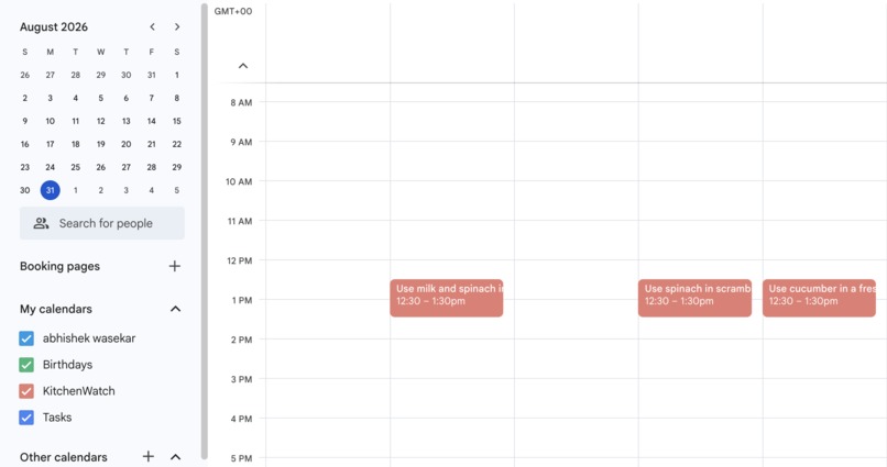KitchenWatch – screenshot 3