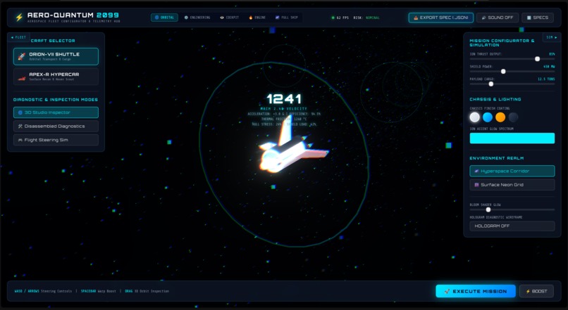 AERO-QUANTUM 2099 – screenshot 1