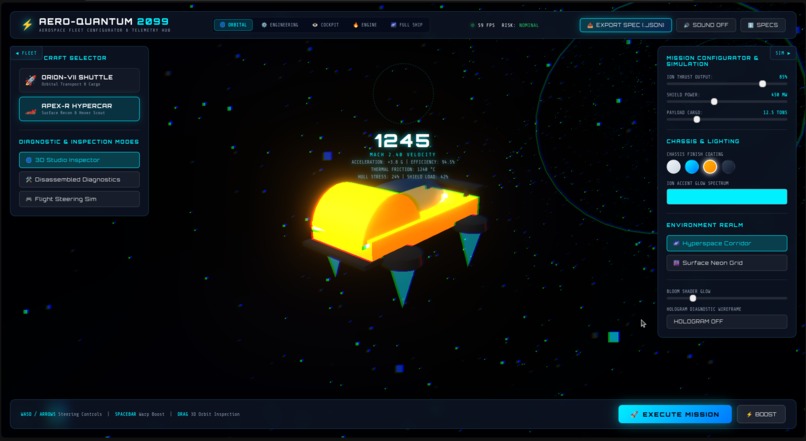 AERO-QUANTUM 2099 – screenshot 2
