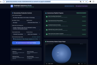 CineGraph: From Insight to Video, Autonomously