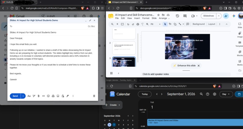 Deckhand — the agent that builds while the room talks – screenshot 2