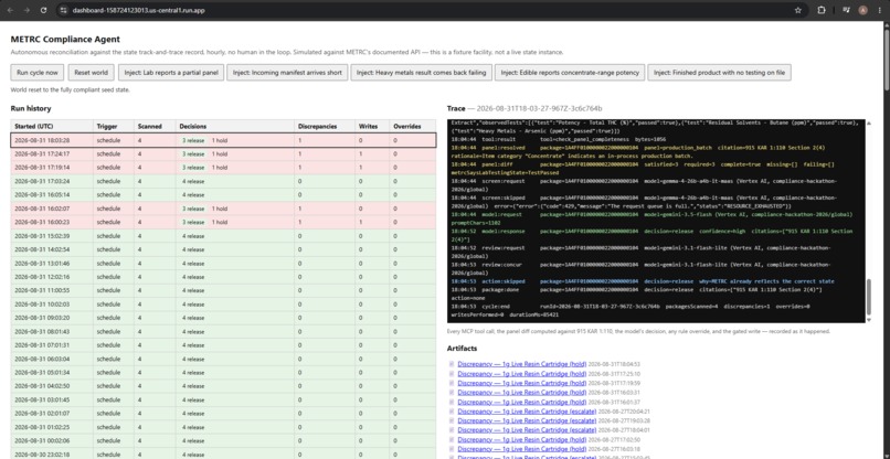 Compliance Handler – screenshot 1