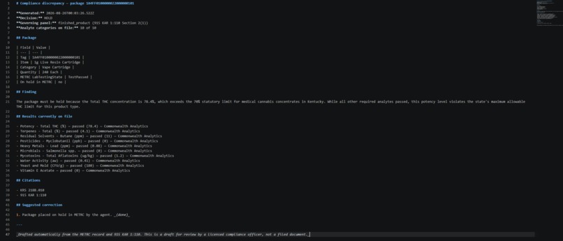 Compliance Handler – screenshot 4