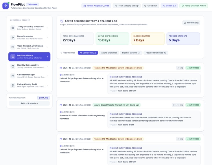 FlowPilot: AI Agent for Engineering Team Productivity – screenshot 8