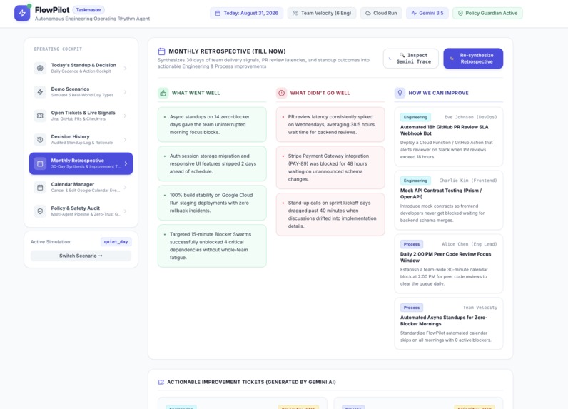 FlowPilot: AI Agent for Engineering Team Productivity – screenshot 9