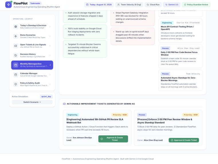 FlowPilot: AI Agent for Engineering Team Productivity – screenshot 10