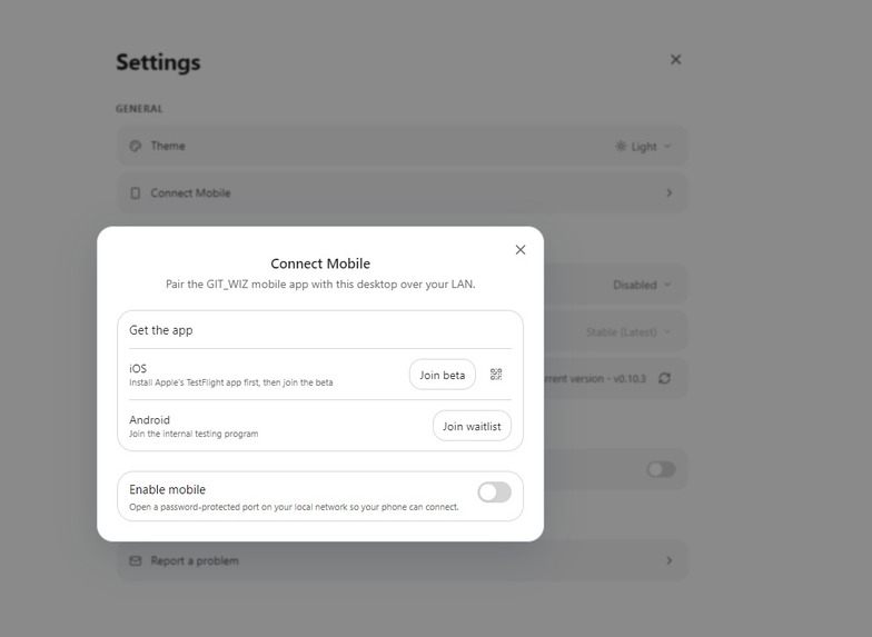 GIT_WIZ: Parallel AI Agent IDE & Supervisor – screenshot 1