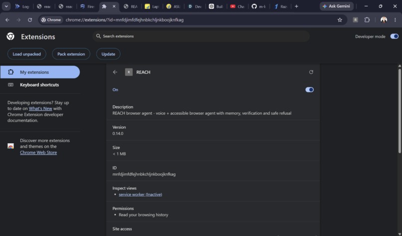 Reach – screenshot 1