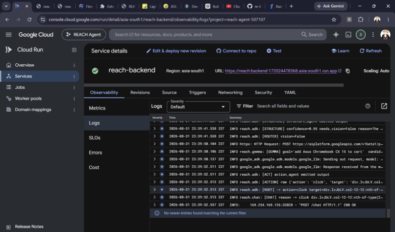 Reach – screenshot 4