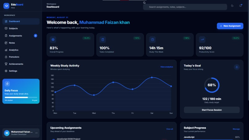 EduBoard – screenshot 1