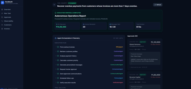 DocSetuAI – screenshot 1