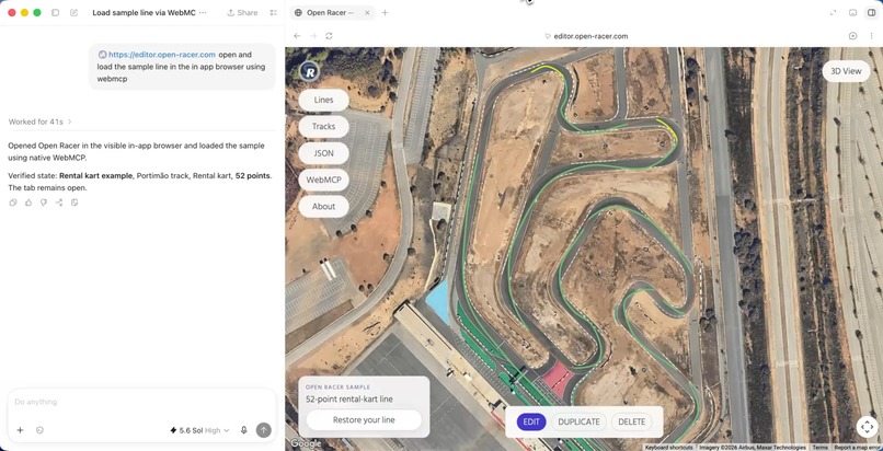 Open Racer Racing Line Editor – screenshot 3
