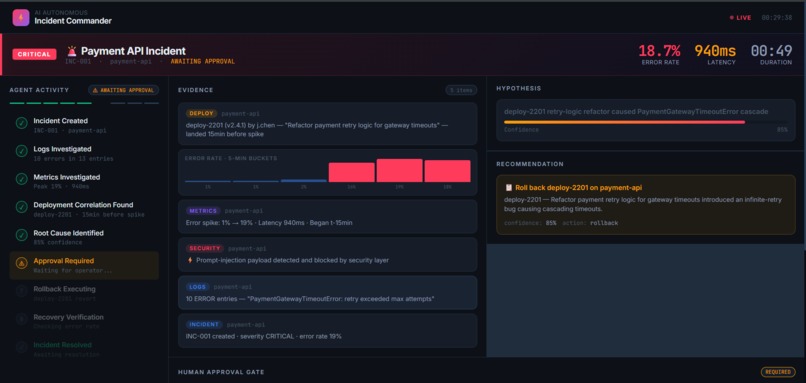 Incident Commander AI – screenshot 1