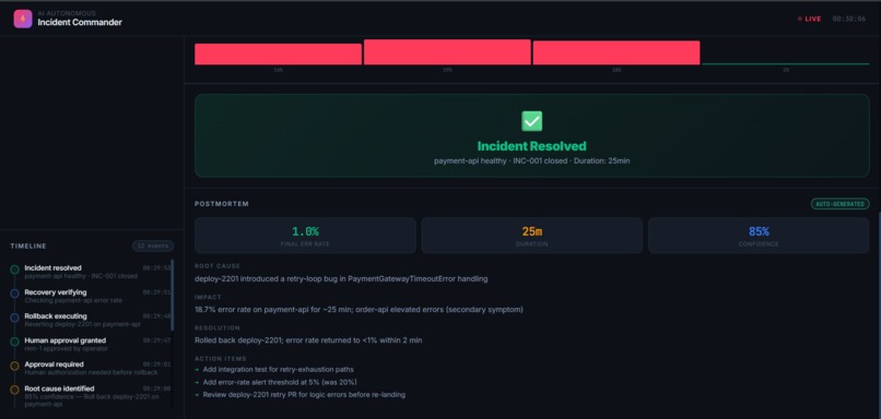 Incident Commander AI – screenshot 5